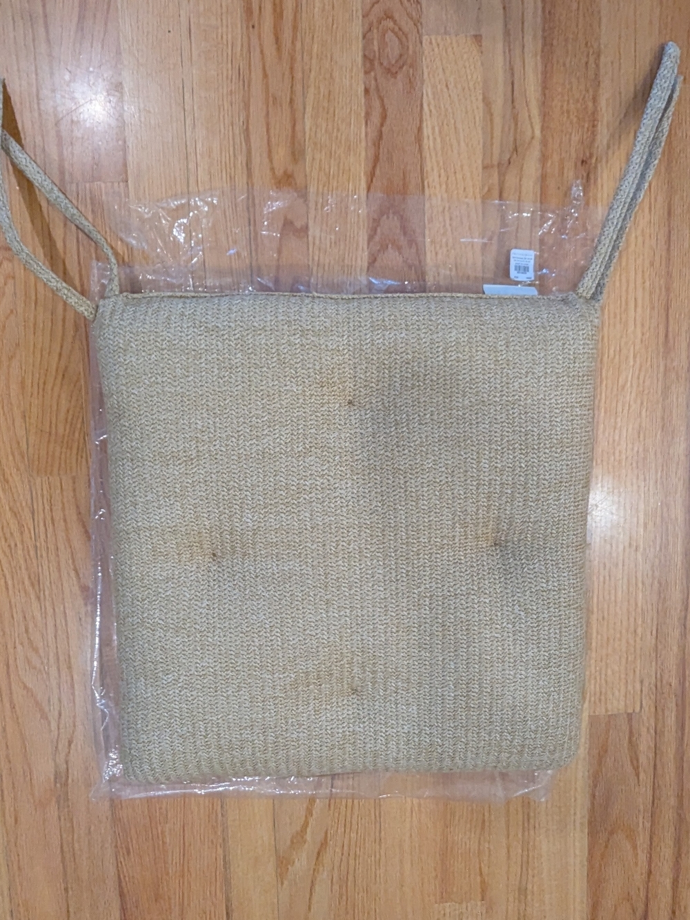 Pottery Barn Neutral Woven Beige Outdoor Chair Cushions, Set of 2 -  NWOT